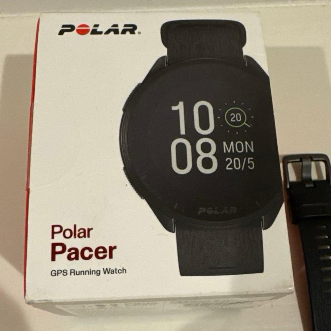 Polar Pacer GPS スマートウォッチ ブラック　美品