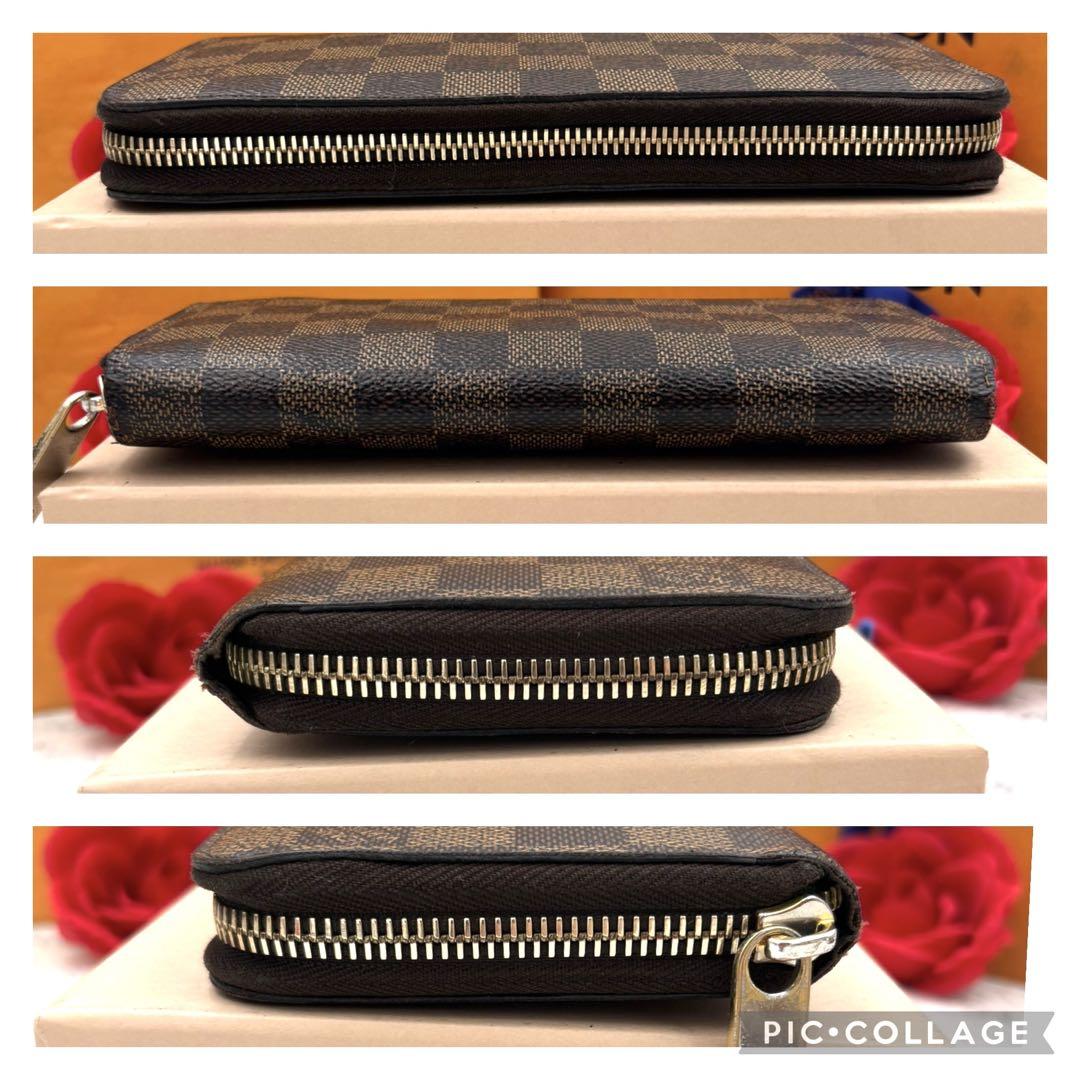 【新型モデル】 ルイヴィトン ダミエ ジッピーウォレット 長財布