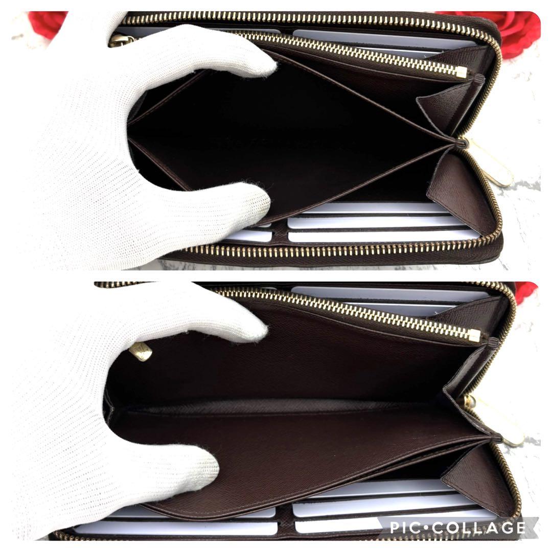 【新型モデル】 ルイヴィトン ダミエ ジッピーウォレット 長財布