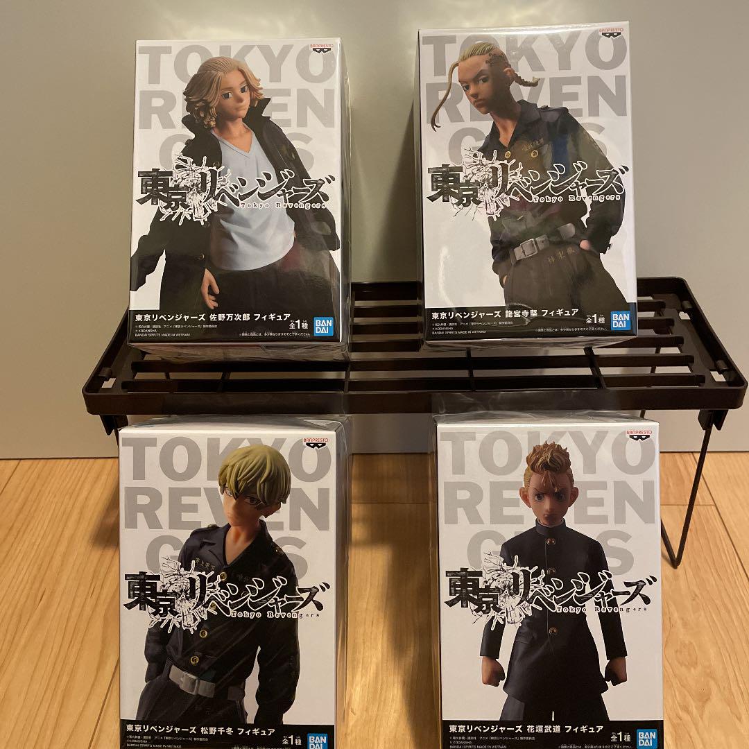 人気SALE大得価 東京リベンジャーズ 完全未開封 超美品 tNTbj-m47586461204 フィギュア 4体セット 日本製低価