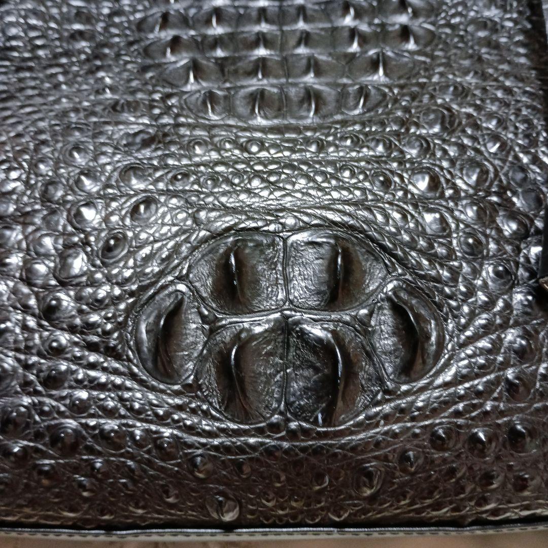 【極美品】クロコダイルレザー ショルダーバッグ