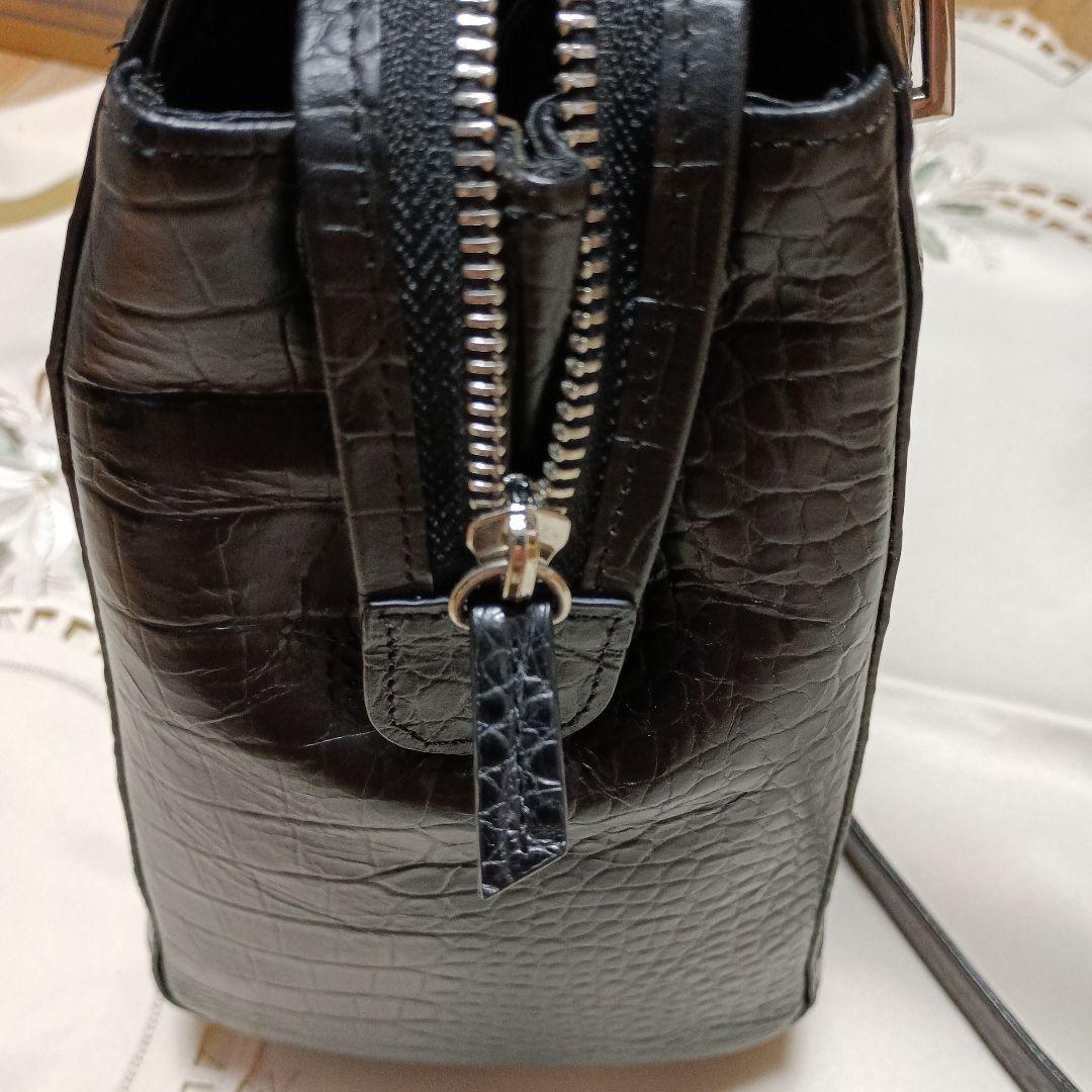 【極美品】クロコダイルレザー ショルダーバッグ