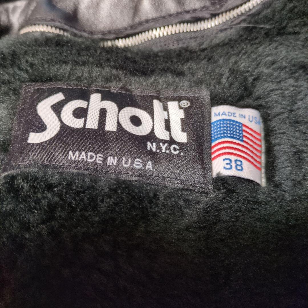 Schott レザー ジャケット サイズ38