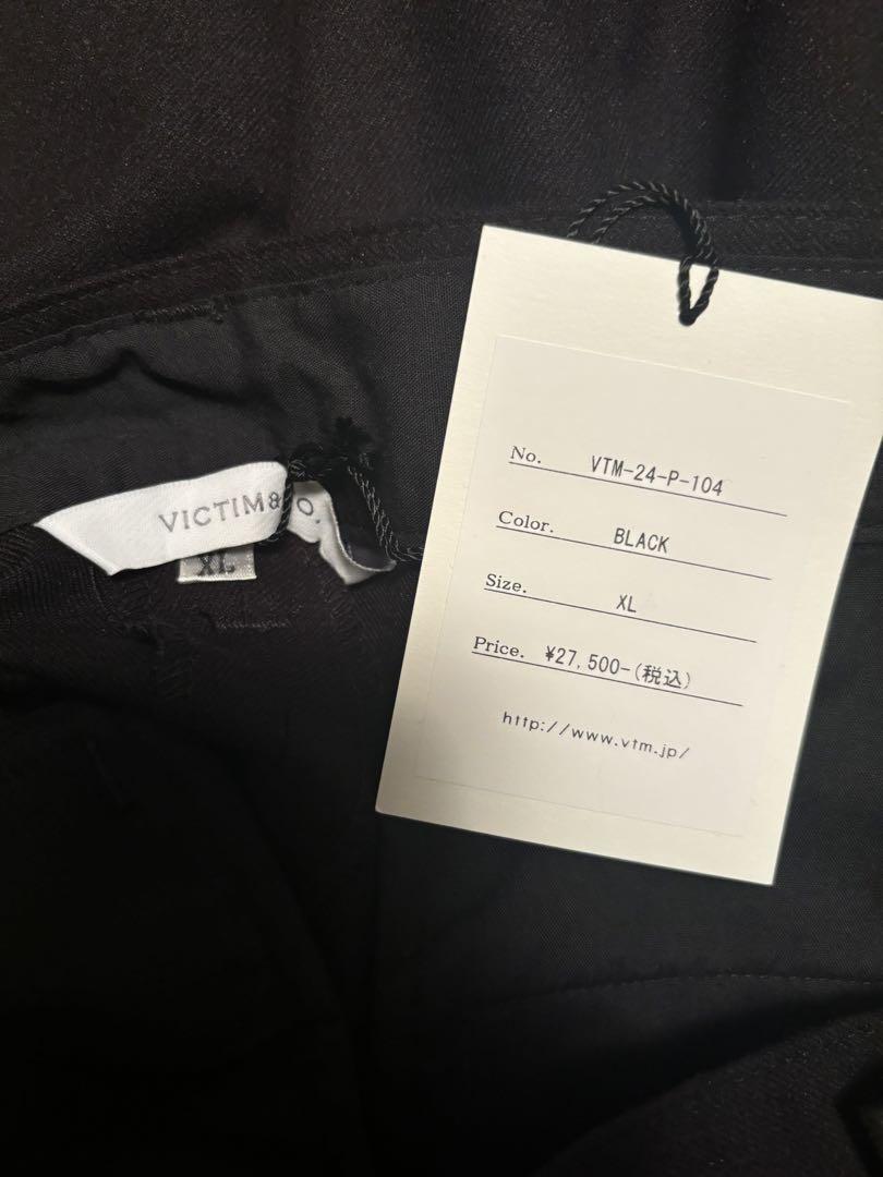 VICTIM BAGGY SLACKS ワイドスラックス