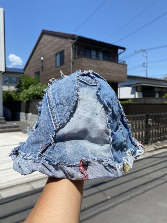 ハットリメイク ハンドメイド デニム ジーンズ 【安心発送】 ハットリメイク ハンドメイド デニム ジーンズ 【安心発送】