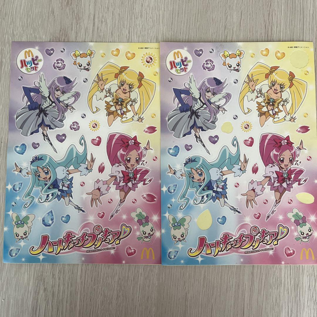 ハートキャッチプリキュア　シール ENSKY ハートキャッチプリキュア！ 3Dシールコレクション 3枚入3