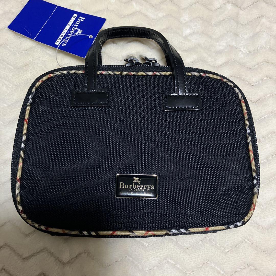 (美品) バーバリーズ　ミニハンドバッグ型　マルチケース　ポーチ　ノバチェック