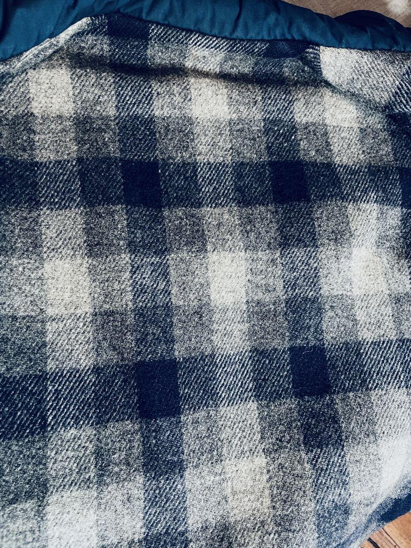 70s Woolrichウールリッチ リバーシブル ベスト M 古着 USA製