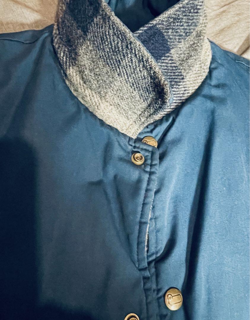 70s Woolrichウールリッチ リバーシブル ベスト M 古着 USA製