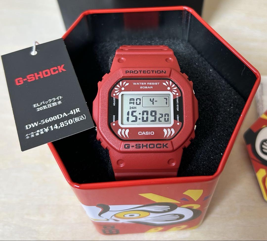 新品未使用 G-SHOCK DW-5600DA-4JR ダルマ レッド