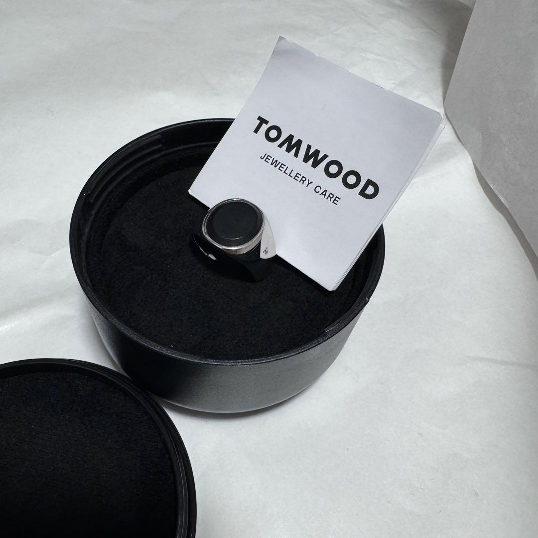 60新品19号 TOM WOODトムウッドOVAL BLACK ONYXオニキス