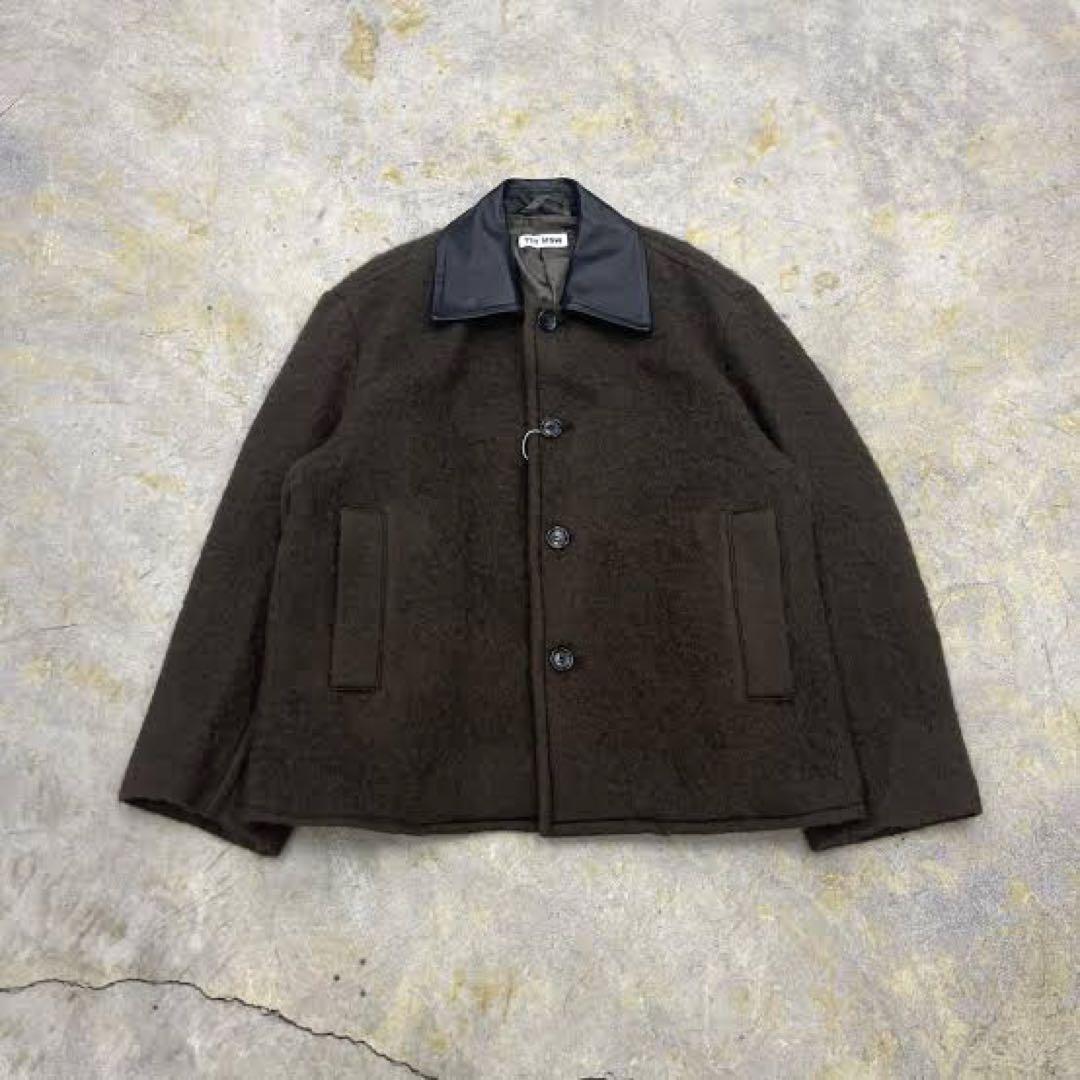 ttt_msw 22aw loopyarn short coat ショートコート