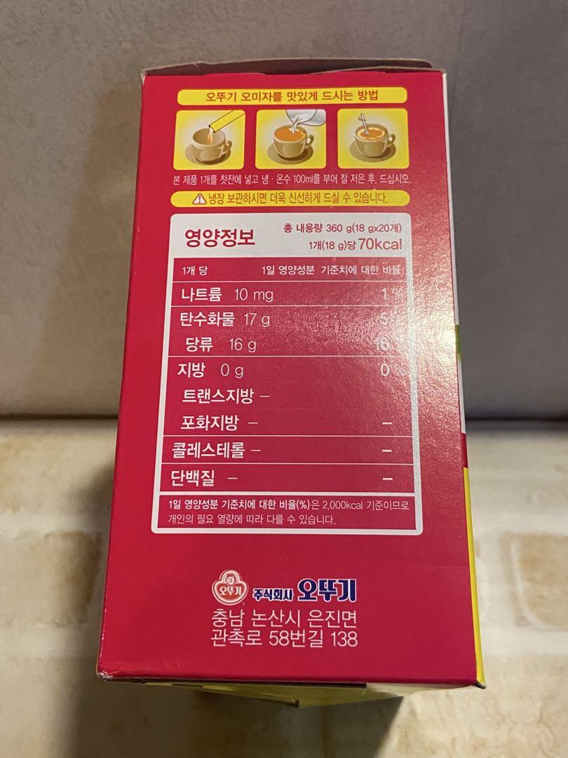 未開封発送☆ 韓国伝統茶 オミジャ茶 ６箱　120本セット