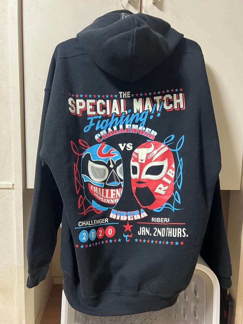 チャレンジャー リベラ コラボ パーカー スウェットL・CHALLENGER