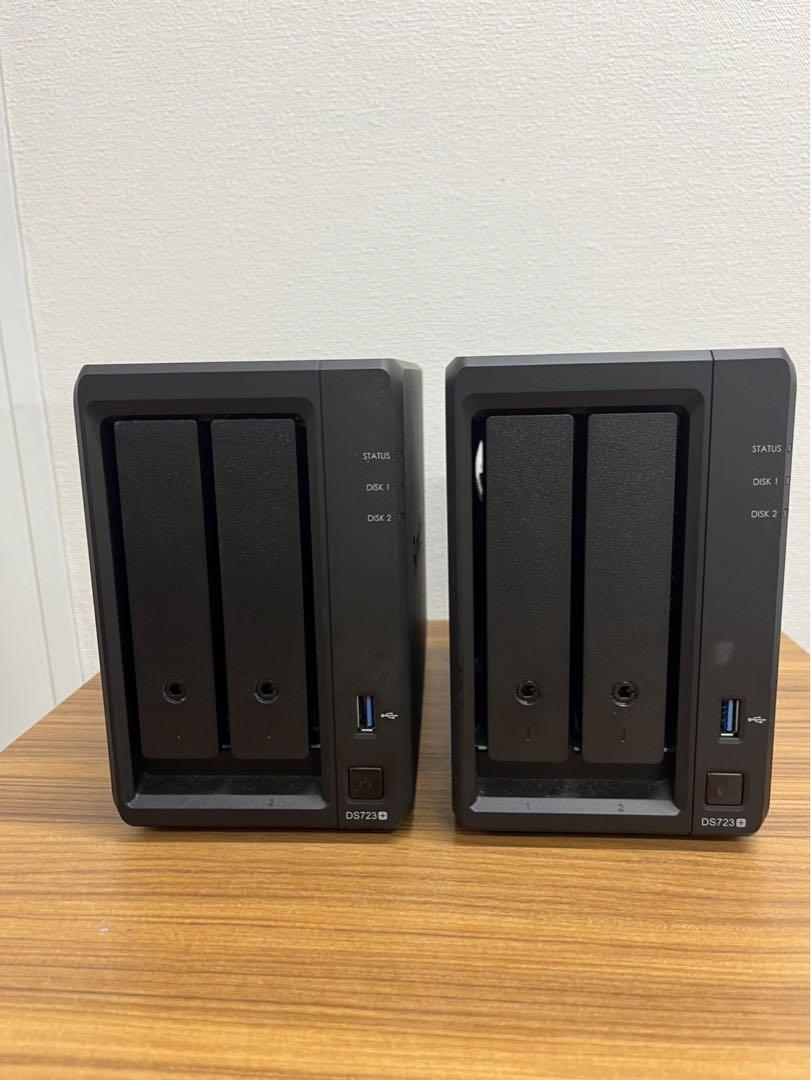 Synology DS723+ 2ベイ HDD2TB 2台