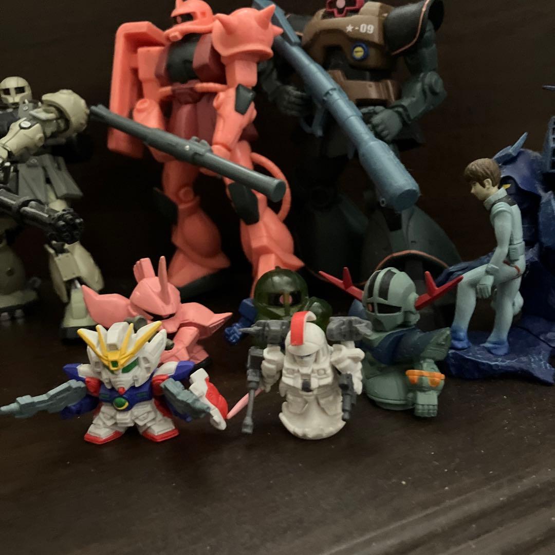 ガンダムミニフィギュアセレクション　スーパーレアカラー6体セット ガンダムミニフィギュアセット ガンダムミニフィギュア