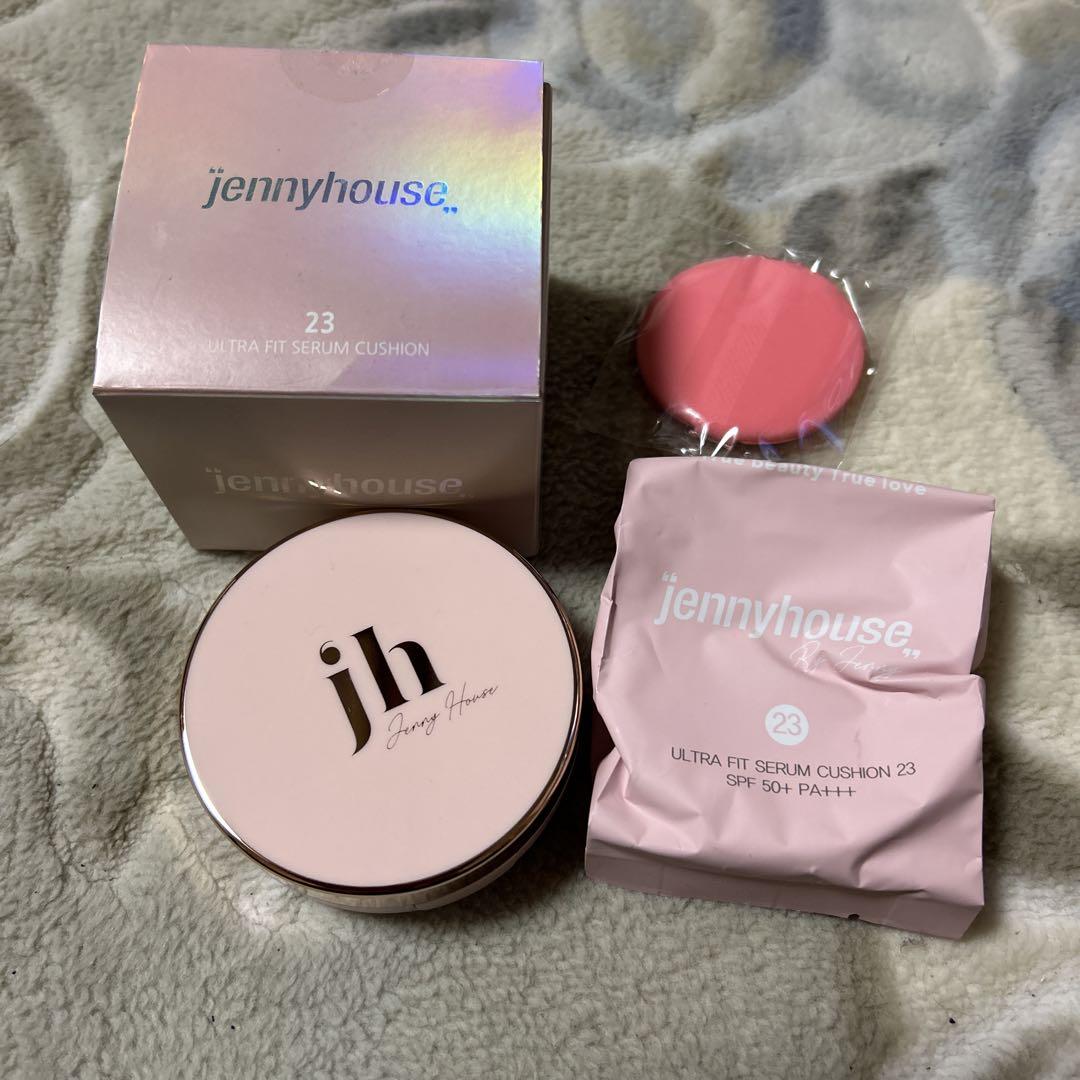 Jennyhouse ウルトラフィットセラムクッションファンデーション#23