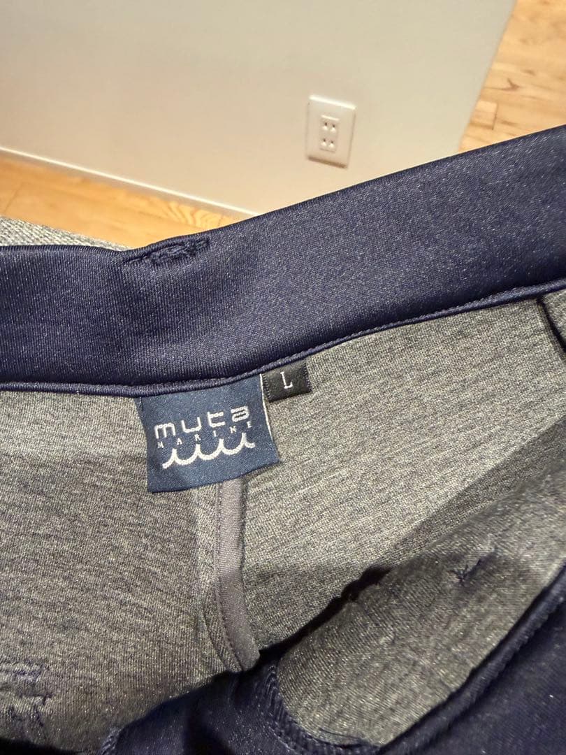 muta ネイビー ショートパンツ Lサイズ muta ネイビー ショートパンツ Lサイズ