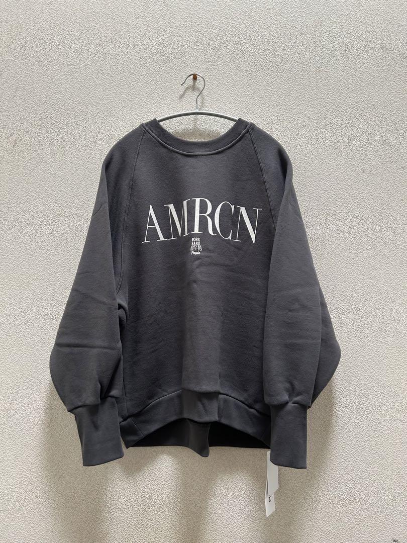 新品【AMERICANA/アメリカーナ】 CREW NECK SWEAT