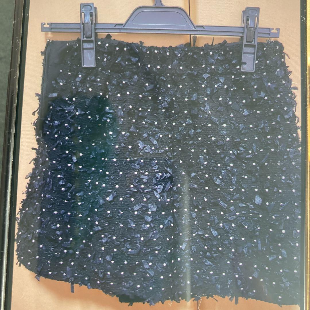 HYEONヘヨンpepper mini wrap skirtブラックS