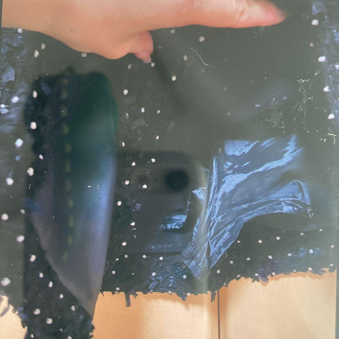 HYEONヘヨンpepper mini wrap skirtブラックS