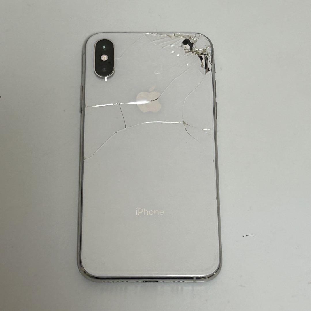 iPhone 10s ひび割れ