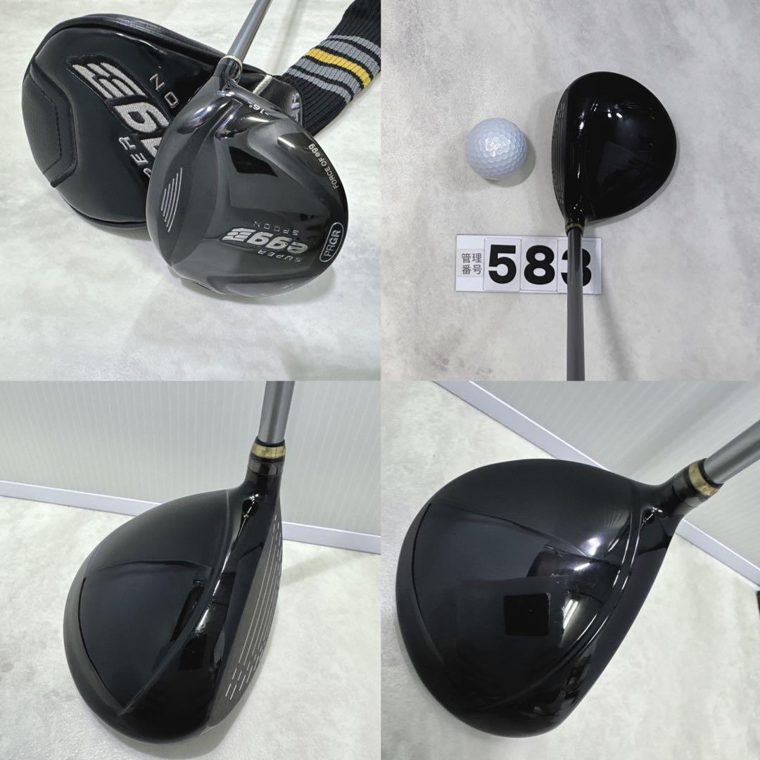 美品 PRGR スーパーエッグ SPOON 3W フェアウェイウッド SR 美品 PRGR スーパーエッグ SPOON 3W フェアウェイウッド SR