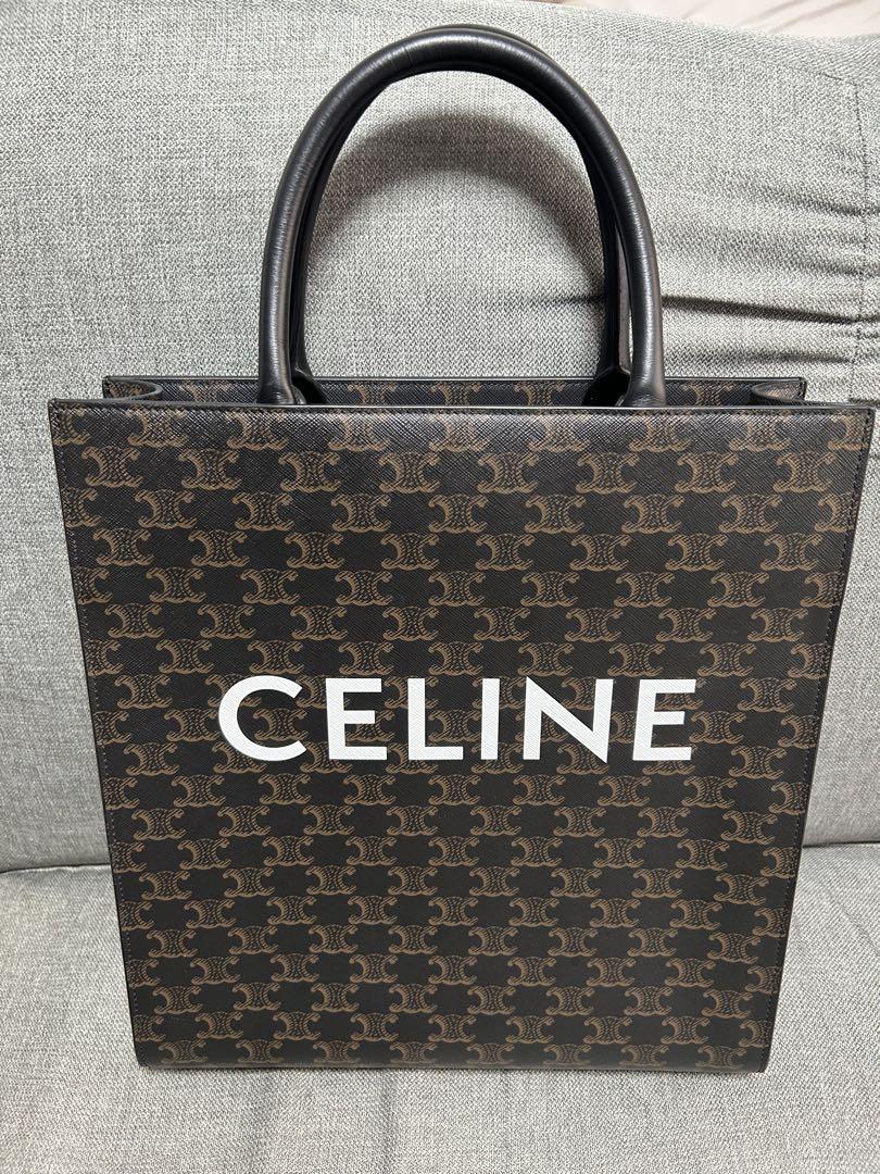 【美品】CELINE トートバッグ バーティカル カバ