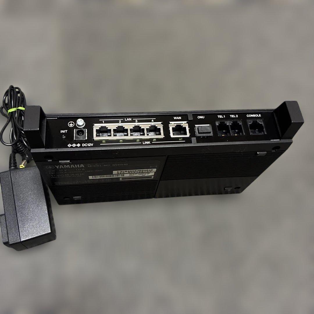 Dさん専用 YAMAHA NVR510 ルーター 本体 ACアダプター付き