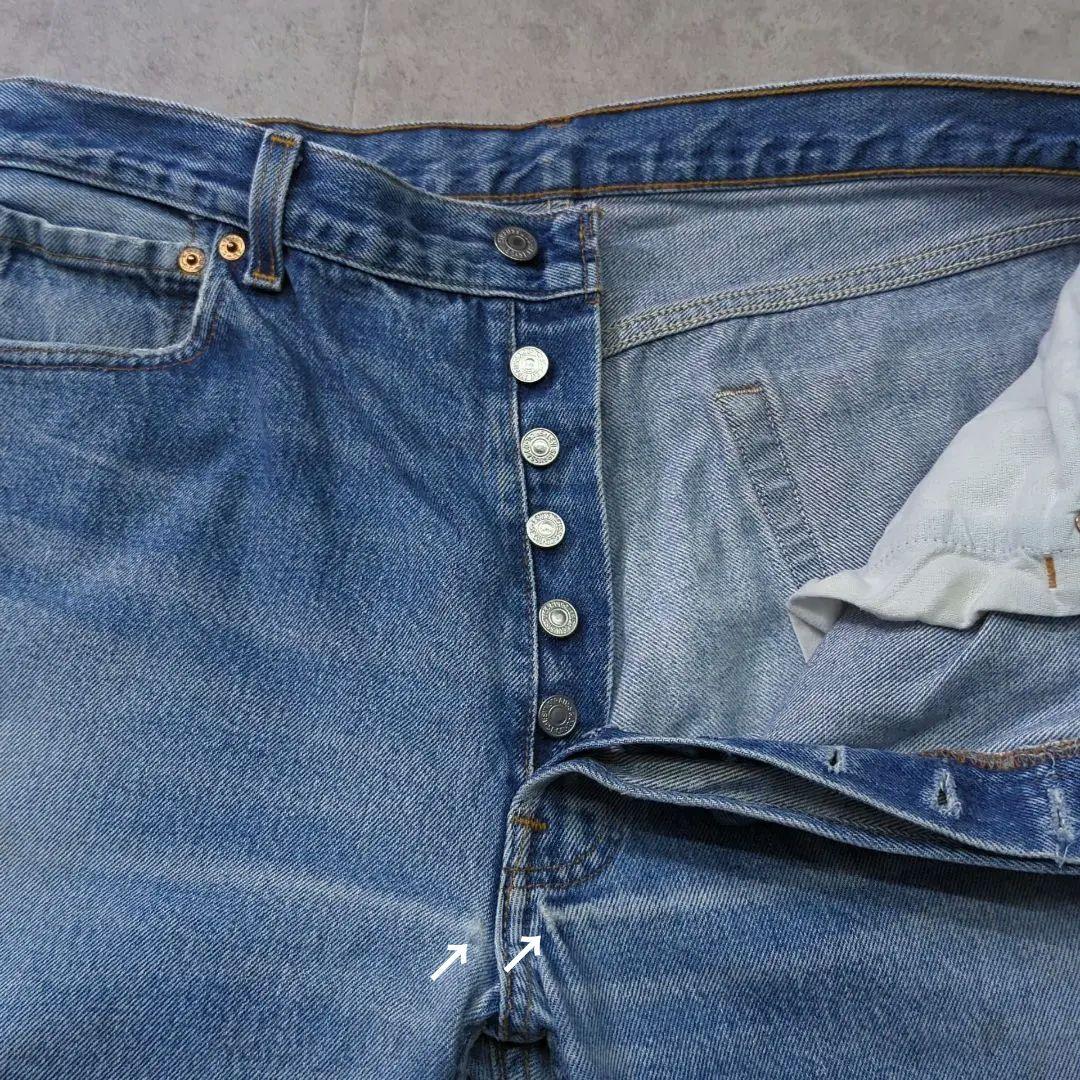 USA製 90s Levi´s 501-0000 W38L36 ボタン裏524