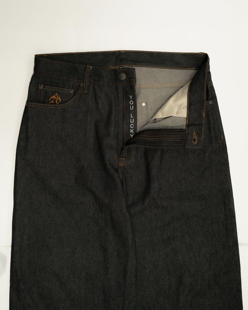 ANTIMID リジットバギーデニム PAINT BAGGY DENIM | ANTIMID