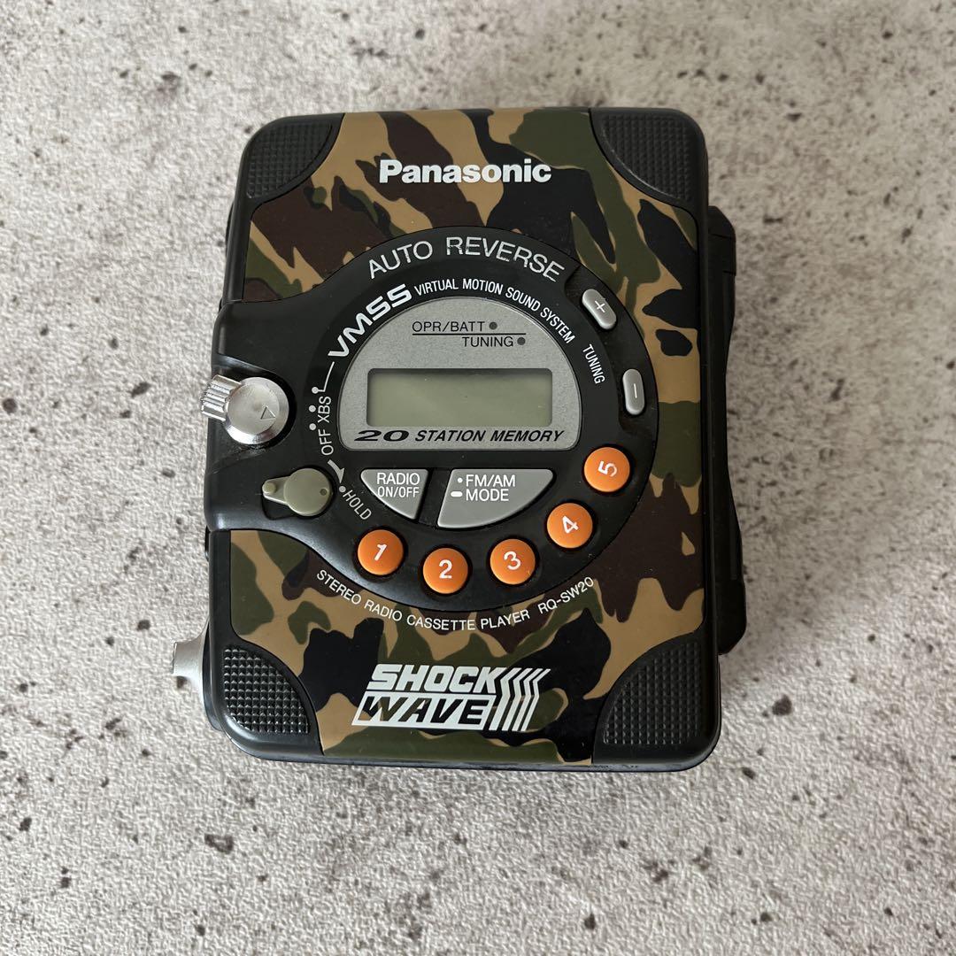 Panasonic Shock Wave カセットプレーヤー - メルカリ