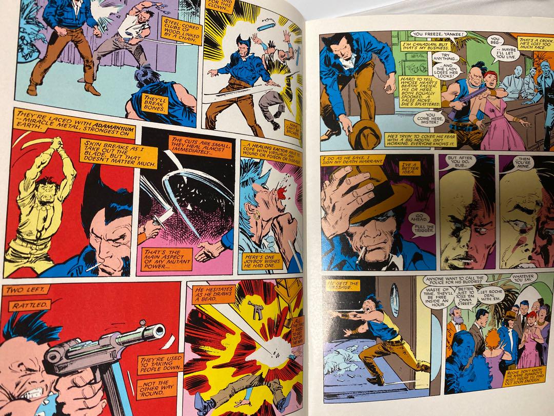 WOLVERINE SAVE TIGER #1 1998 復刻版アメコミリーフ - メルカリ