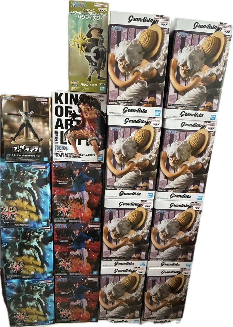 ONE PIECE フィギュア ルフィ ニカ ゾロ