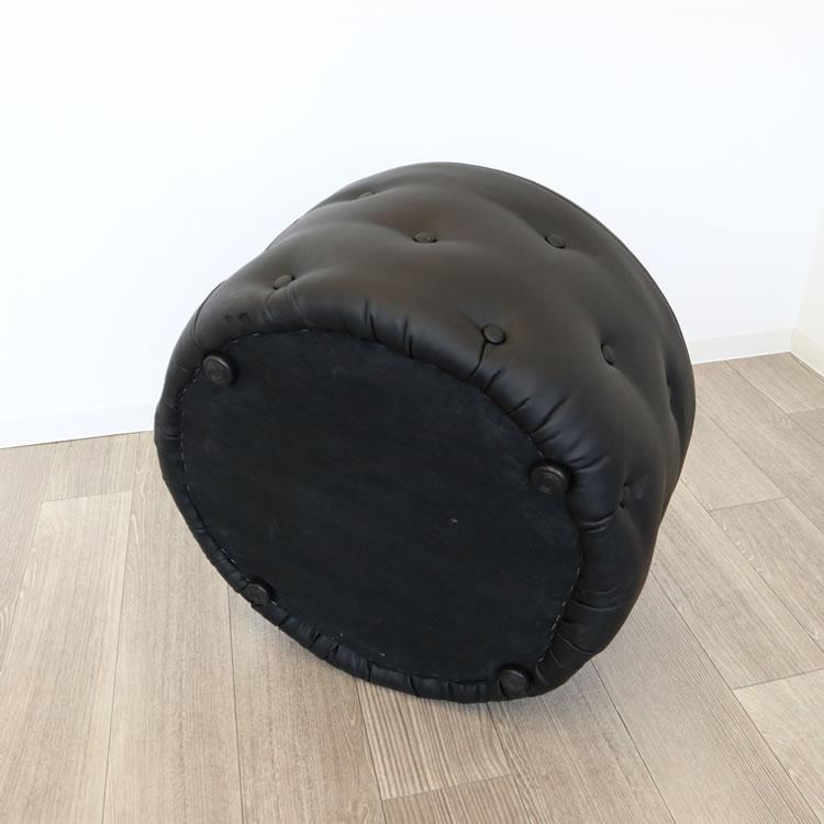 好評即納 デザイナーズスツール ブラック sUErK-m47617065430 オットマン 得価特価