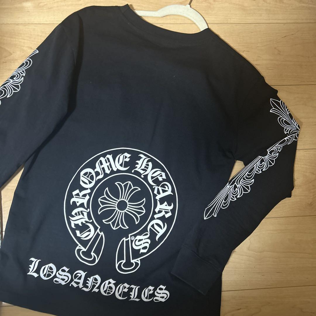 Chrome Hearts ブラック ロングスリーブシャツ - メルカリ