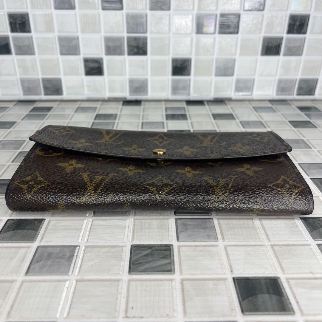 LOUIS VUITTON ルイヴィトン モノグラム折り財布 長財布 a45