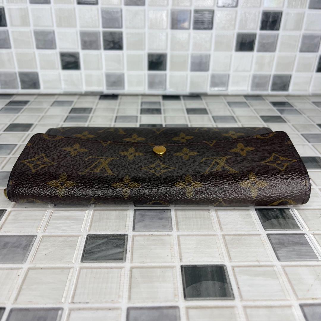 LOUIS VUITTON ルイヴィトン モノグラム折り財布 長財布 a45