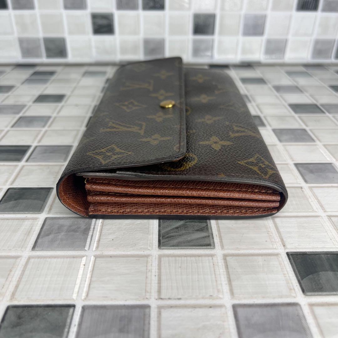 LOUIS VUITTON ルイヴィトン モノグラム折り財布 長財布 a45