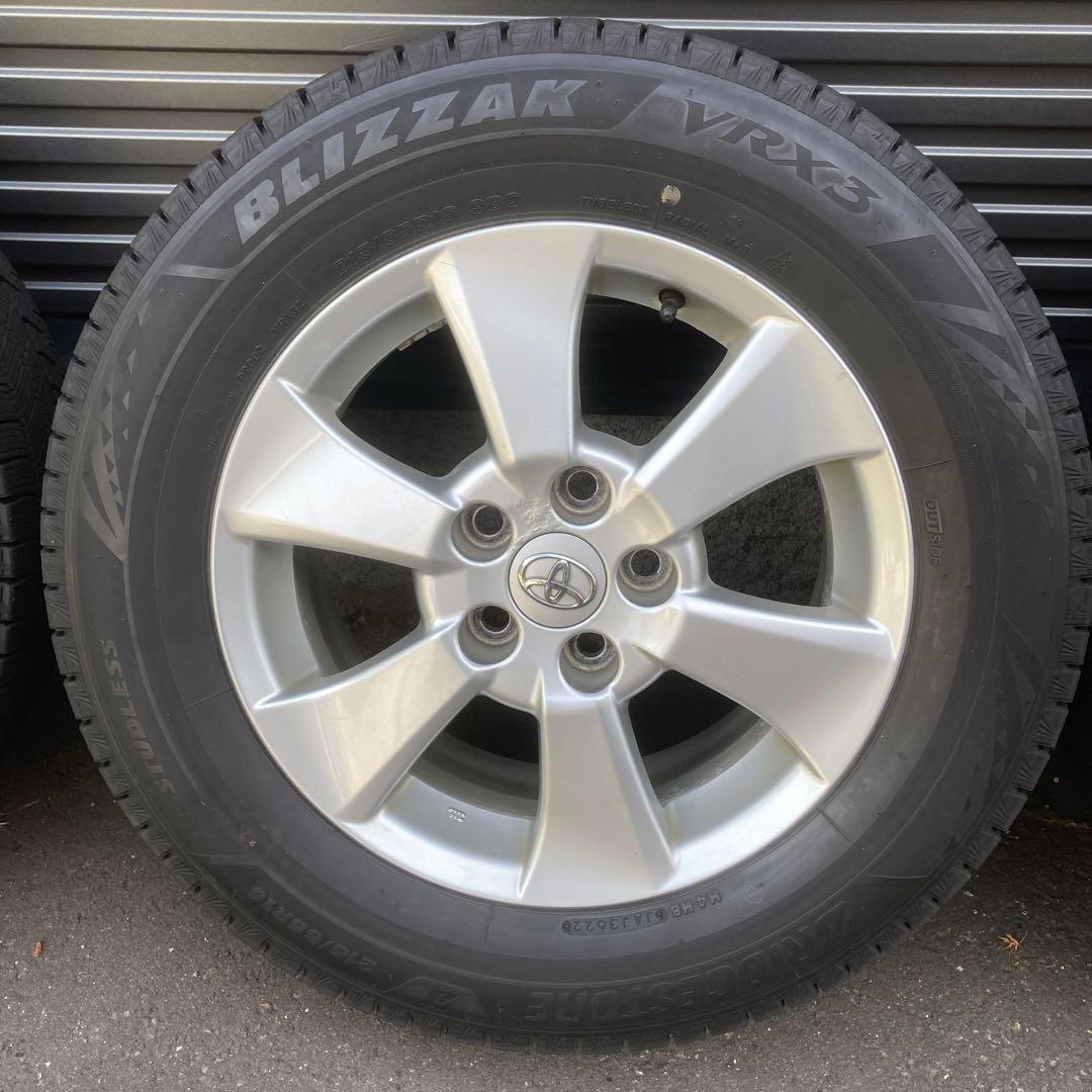スタッドレス4本セット　ブリヂストンブリザック VRX3 215/65R16