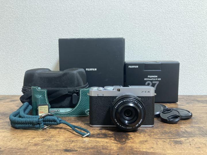 【極美品♪】Fujifilm XE4 XF27mm F2.8 パンケーキレンズ