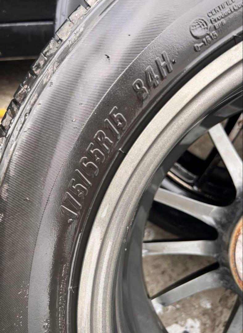 M*x様 最終値下げwedssport ホイールタイヤセット 175/65R15