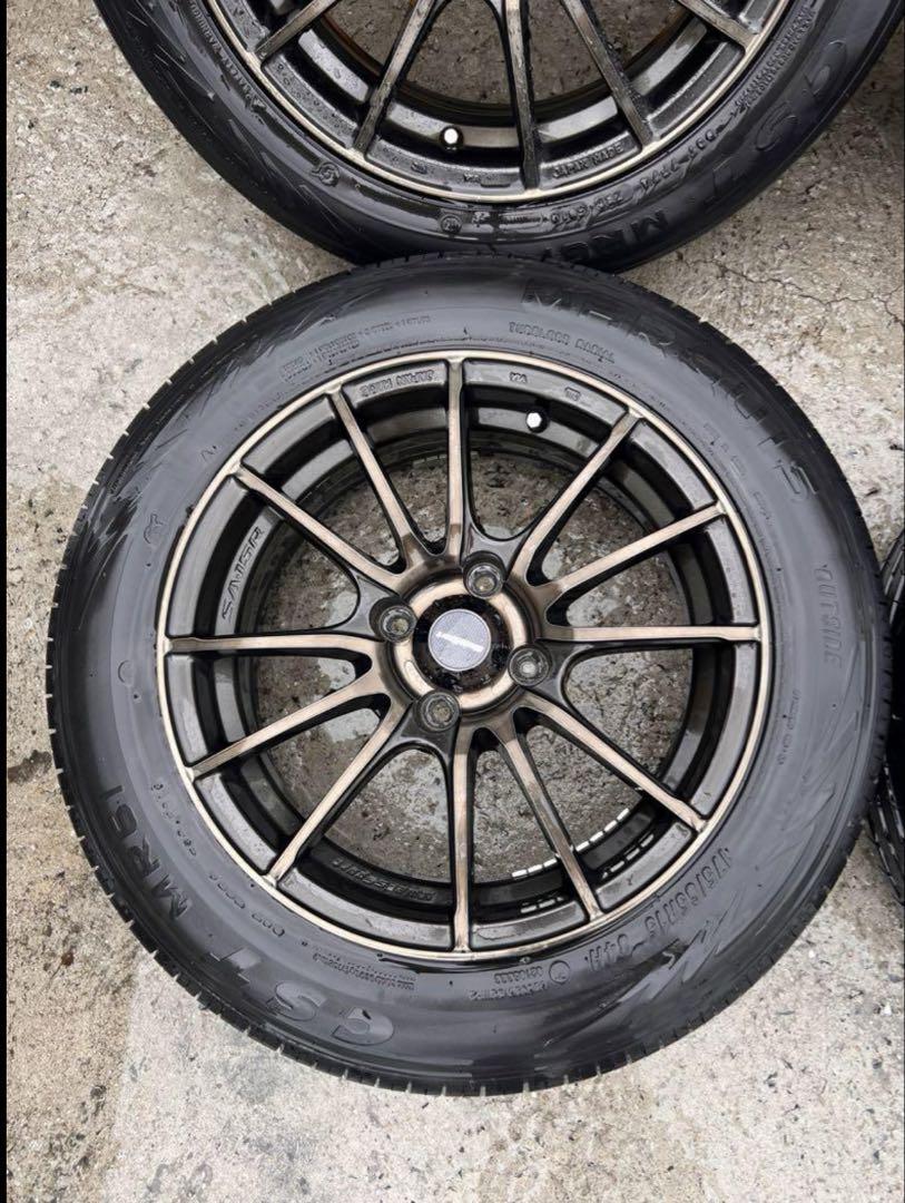 M*x様 最終値下げwedssport ホイールタイヤセット 175/65R15
