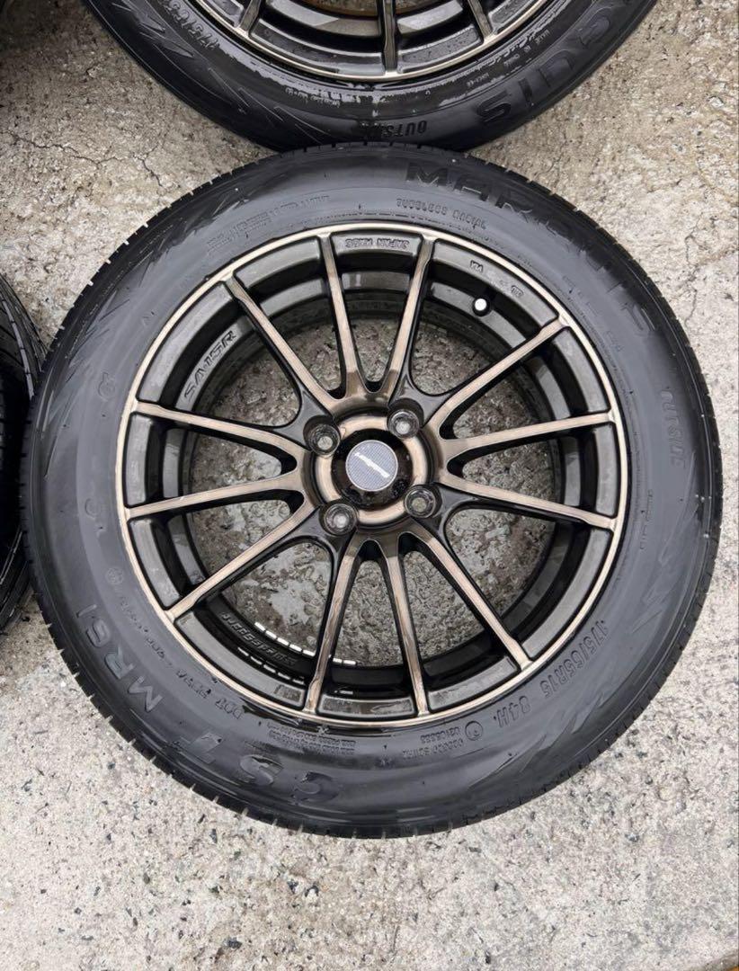 M*x様 最終値下げwedssport ホイールタイヤセット 175/65R15