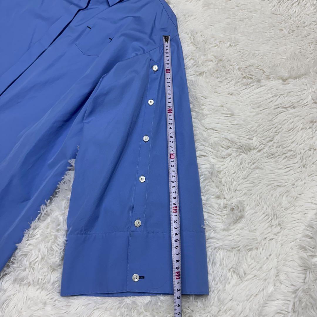 deres thomas mason 6way sleeve shirt ブルー - メルカリ