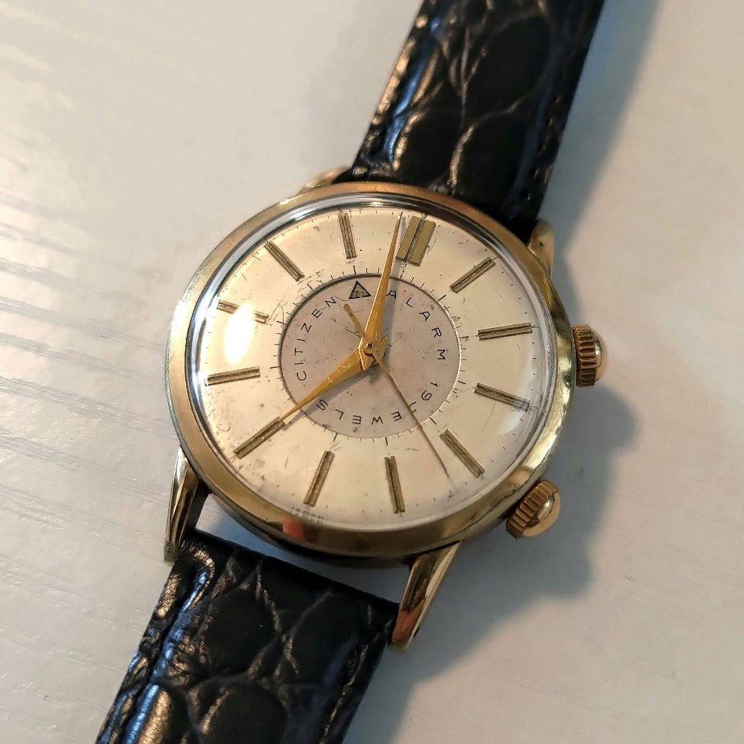 シチズン CITIZEN アラーム ビンテージ 腕時計 手巻き 品Citizen