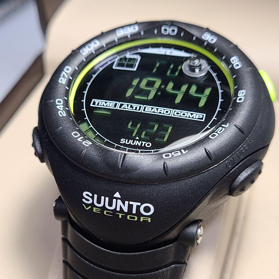 良品】SUUNTOスントVECTORベクター電池交換済み腕時計