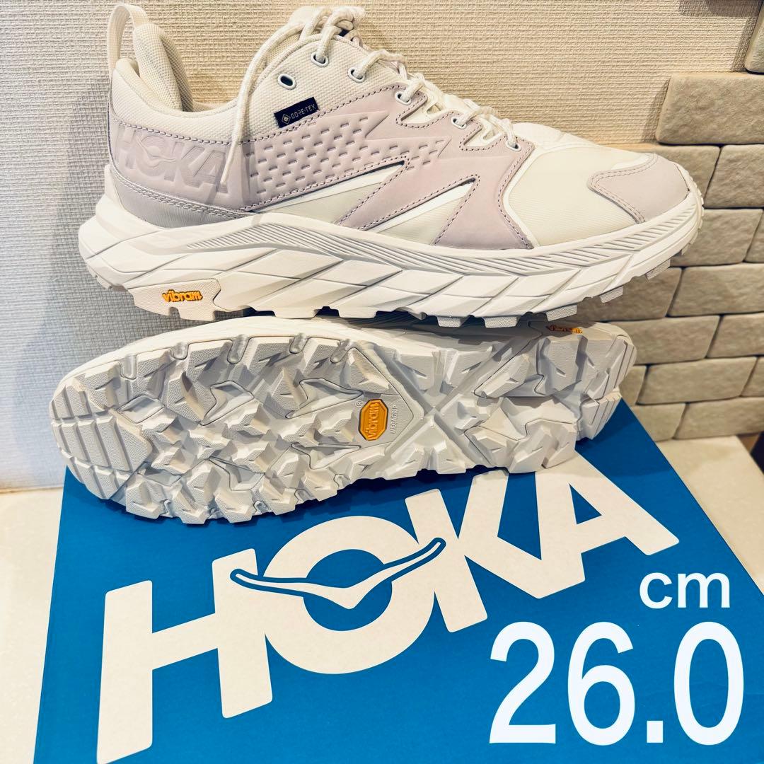 【新品】ホカオネオネ　アナカパローGTX 26.0cm ホワイト　希少完売品