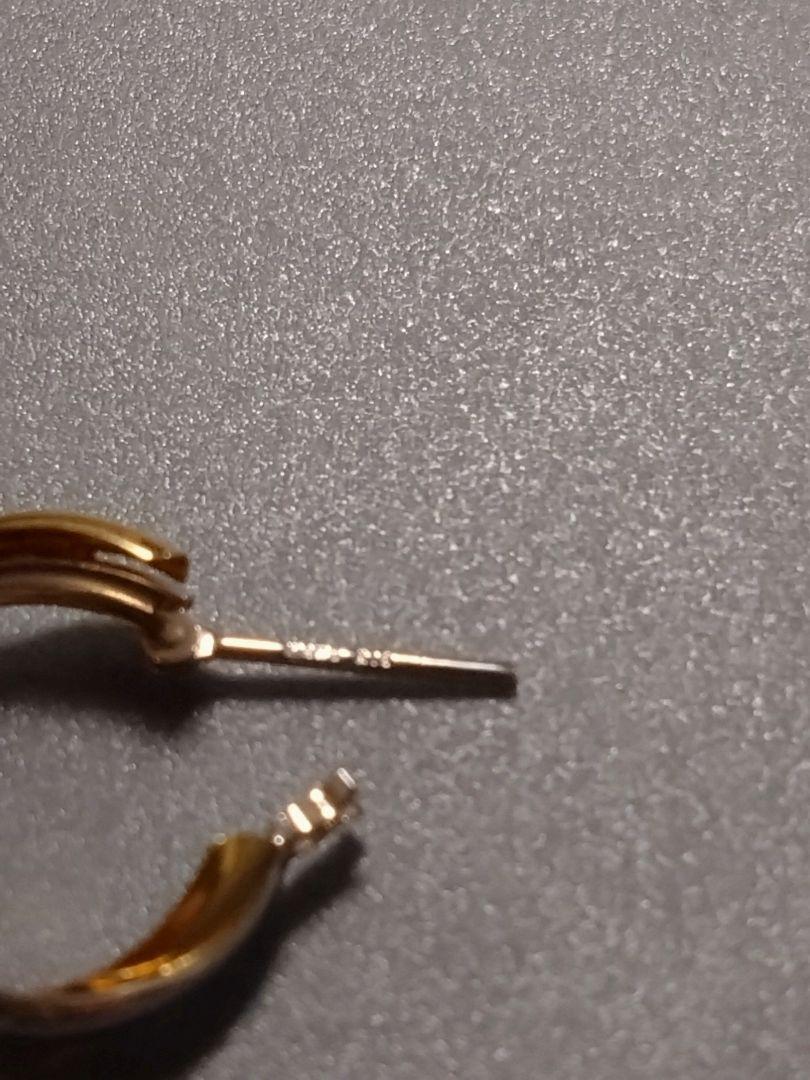 専用k18Ｋ14バイカラーピアス