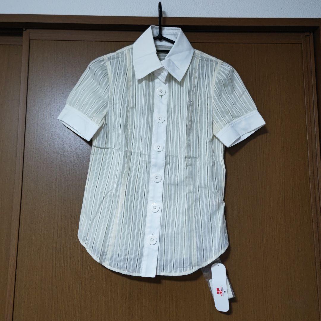 【新品タグ付き】クレージュ courreges21 シャツ ブラウス 38